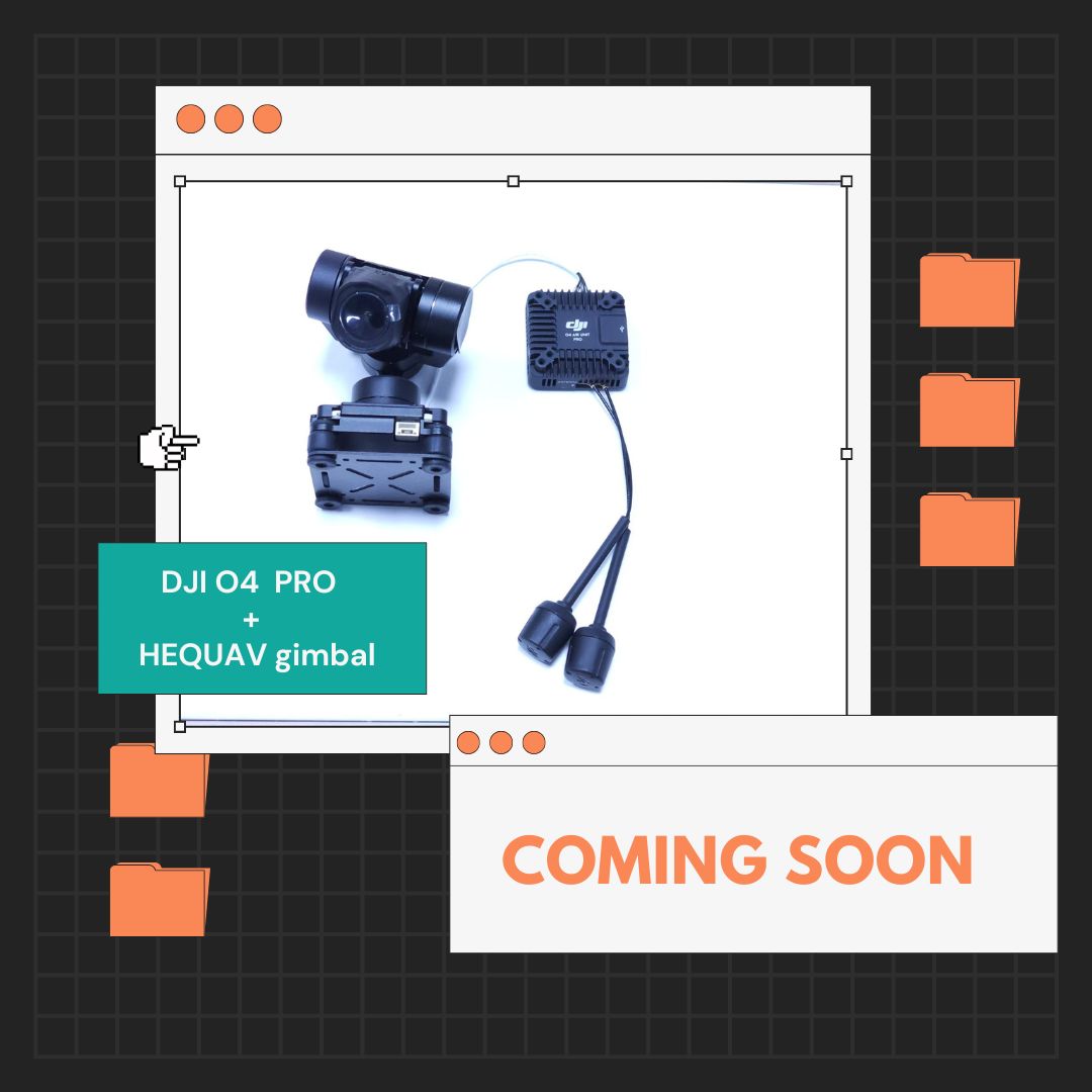 G-Port Gimbal Will Compatible with DJI O4 Pro Air Unit and O4 Air Unit: Pilot' Expectations, Our Action!