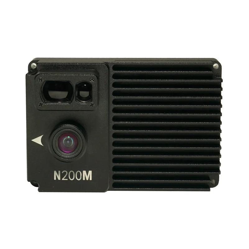 Black N200M VIO Navigation Module on a white background front view