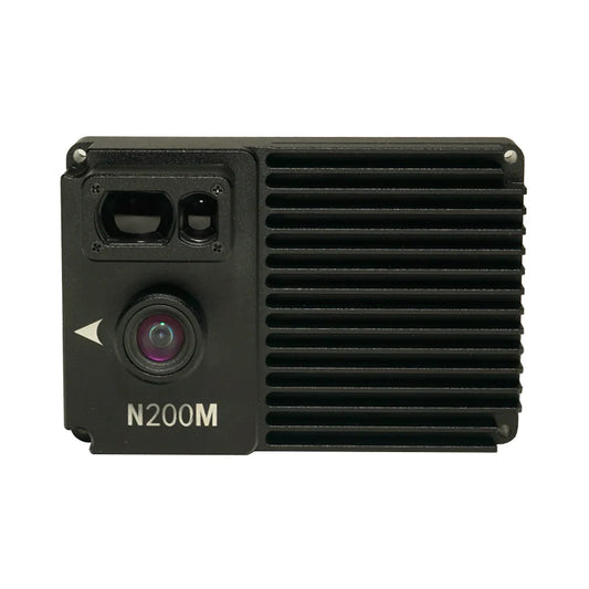 Black N200M VIO Navigation Module on a white background front view