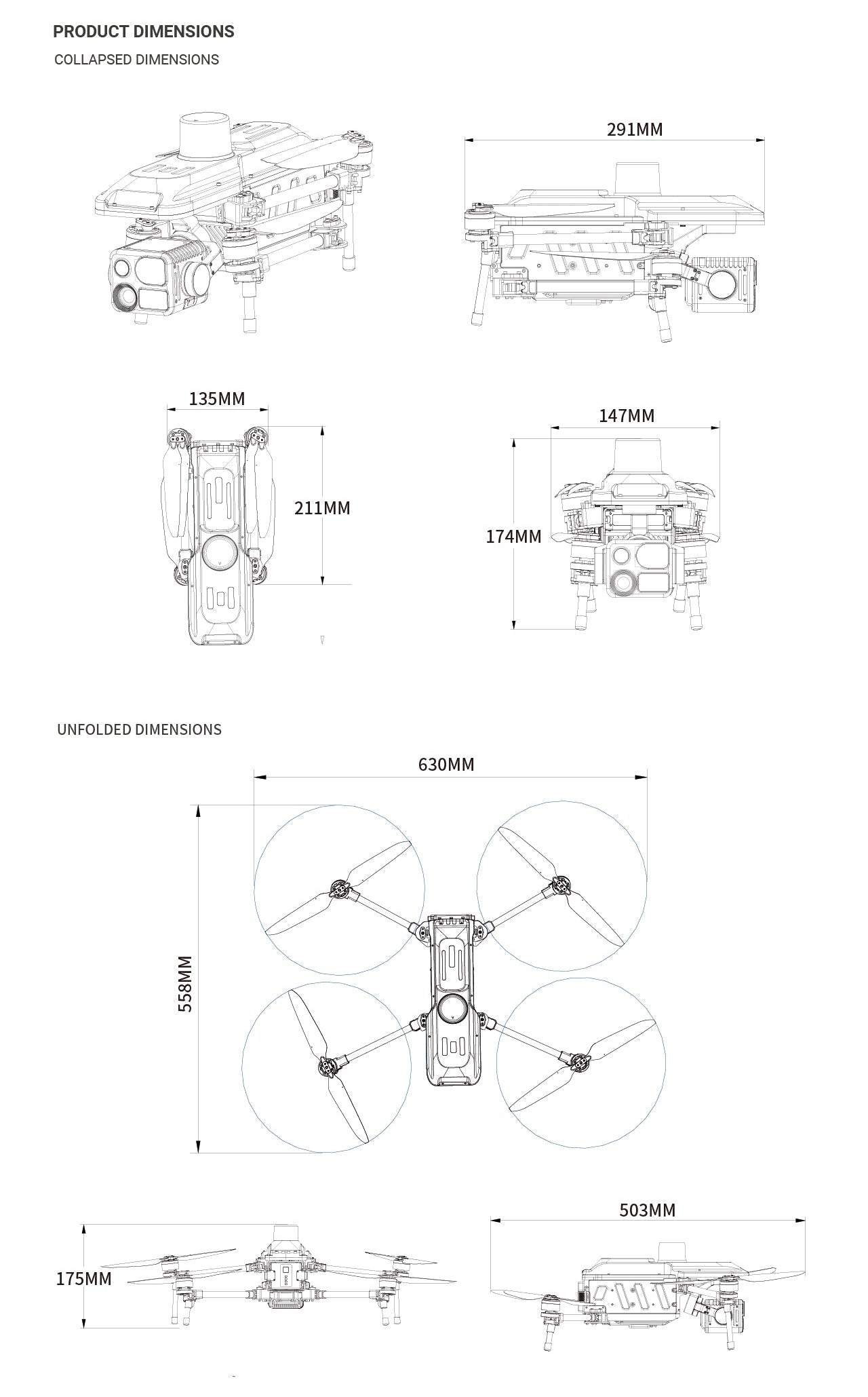 Nova-2T High Performance Quad-Rotor Industrial Drone