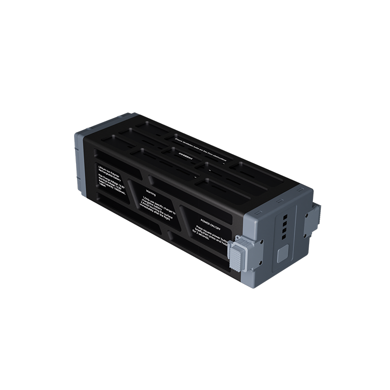 Front angled view of the Nova H4S-125 smart flight battery on a white background