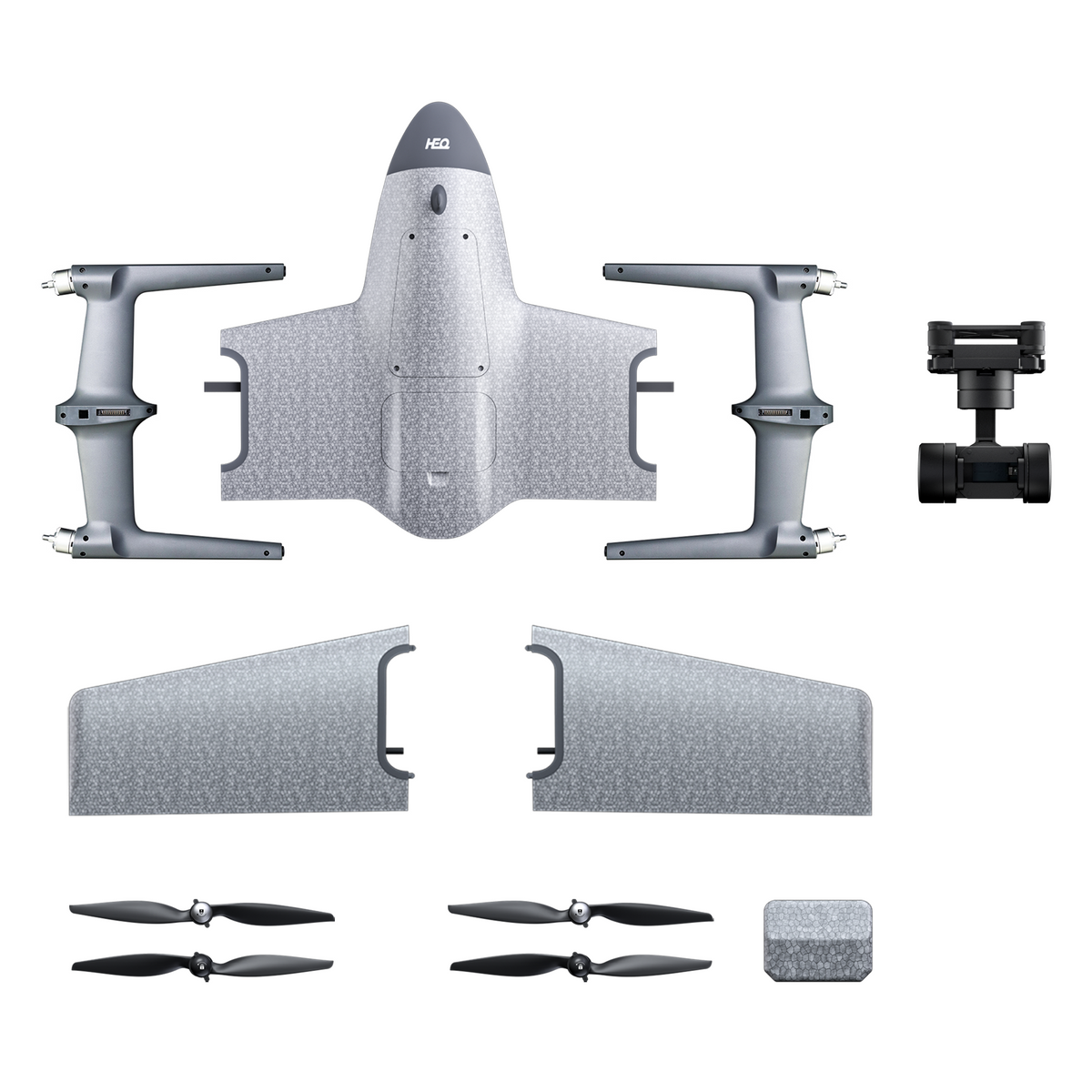 HEQUAV SWAN K1 PRO PNP with G-Port Gimbal – HEQ UAV