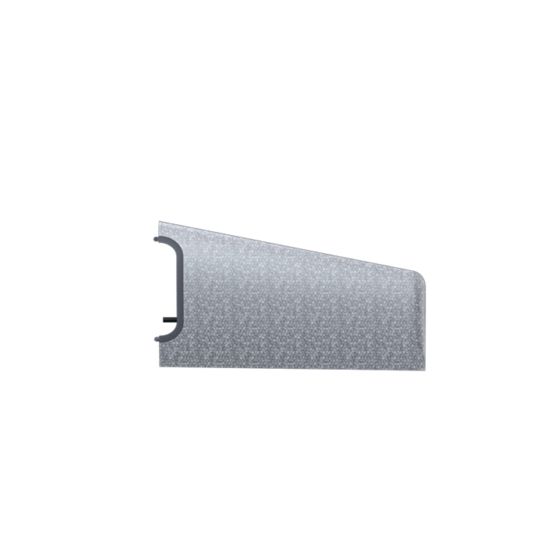 A gray drone right wing accessory suitable for HEQ Swan series.